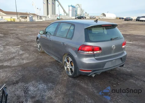 2010 Volkswagen Gti 4-Door from USA, damaged, VIN WVWHD7AJ6AW246749